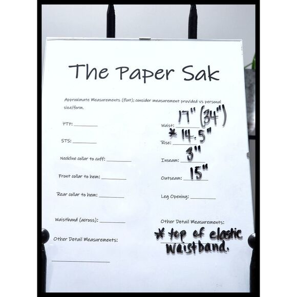 NWT Antonio Melani Delilah Washable Silk Shorts Pull On Black 16 NEW - Picture 7 of 8